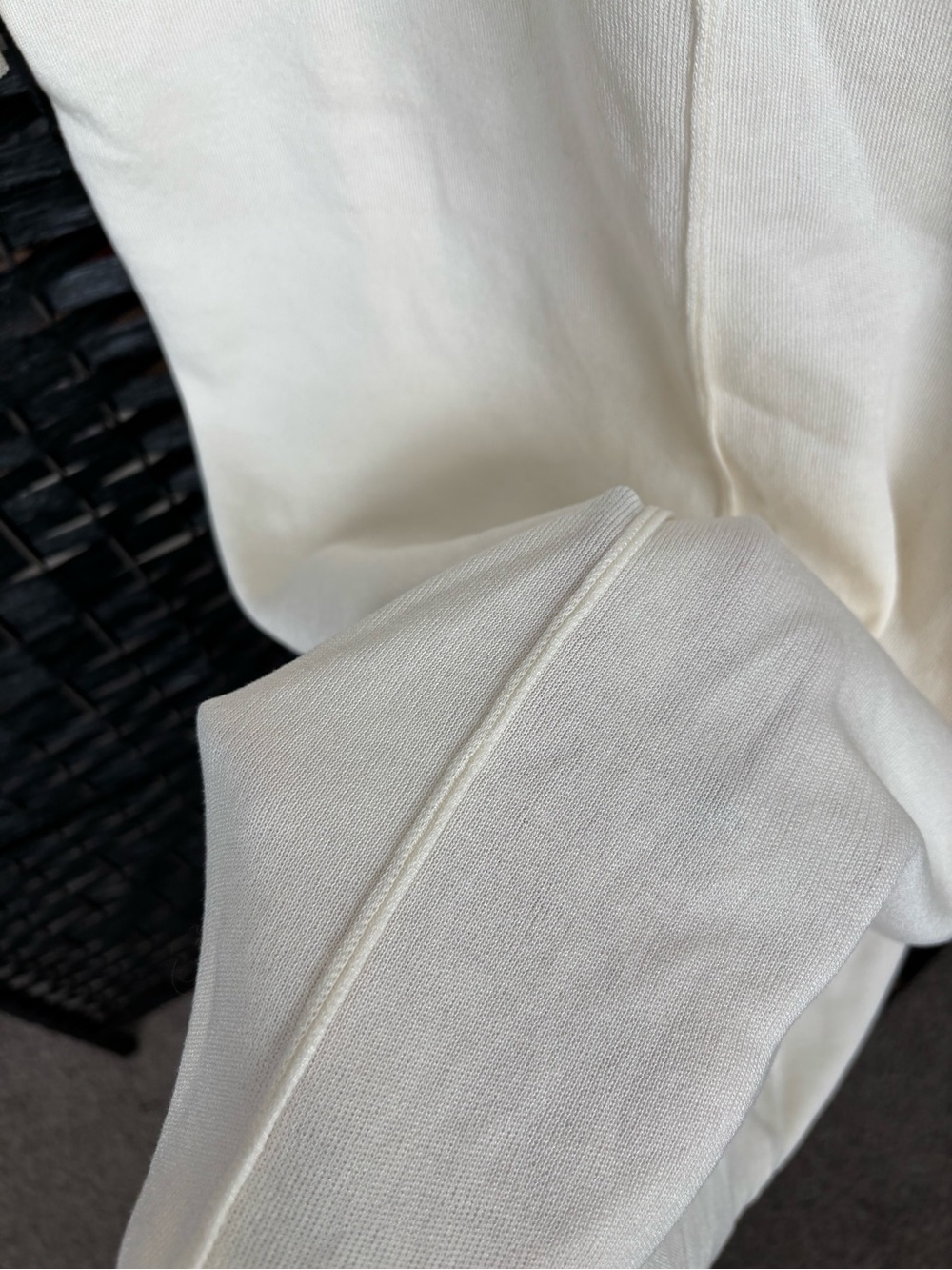 ZARA Off-White Longline Knit Dress - Picture 6 of 8